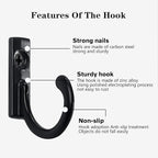 Coat Hooks-120 Pack Farmhouse Hooks - Image 3