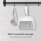NACENA Small Dust Pan and Brush Set, Mini Broom and Dustpan Set Small Hand - Image 8