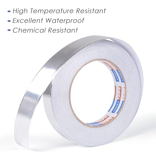 ADHES Foil Tape Aluminum Tape Heat Resistant Tape, Withstand from 80°C to 100°C - Image 2