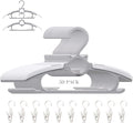 Baby Nursery Closet Hangers, Non-Slip and Extendable Laundry Infant Pant Hanger by Gencuoir