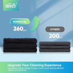 HOMEXCEL Black Microfiber Cleaning Cloth, 12 Pack Premium Microfiber Towels - Image 4