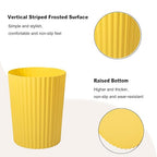 JiatuA Small Trash Can Plastic Wastebasket Round Garbage Container Bin - Image 3
