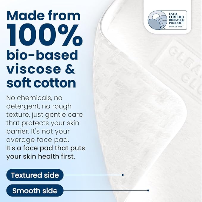 Clean Skin Club Clean² Pads 2.0 Guaranteed Not to Shed & Tear Face Pads - Image 5