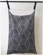 Adjustable Space Saving Door Hanging Laundry Hamper Bag Hanging Laundry Bags - Image 3