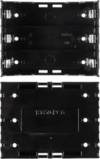 6pcs 18650 Battery Case Holder 3 Slots X 3.7V 18650 Battery Storage Box - Image 2