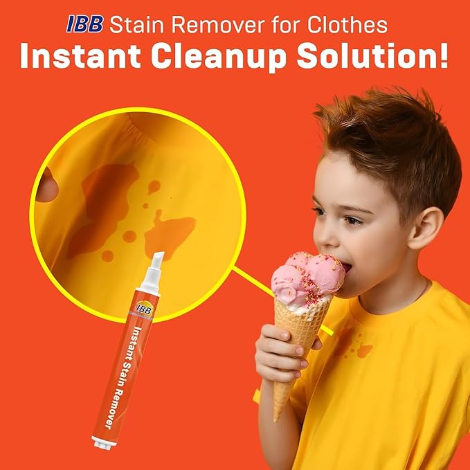 IBB Powerful Stain Remover for Clothes, Instant Spot Cleaning for All Laundry - Image 6