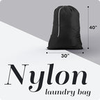 Nylon XL Laundry Bag, Large Capacity - Image 2