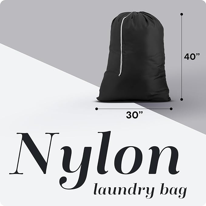 Nylon XL Laundry Bag, Large Capacity - Image 2