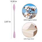 Pink Cotton Swabs Spiral Pointed - Image 7