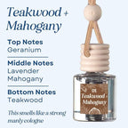 C&E Craft Co Hanging Car Air Freshener Diffuser 2 Pack, Long Lasting Fragrance - Image 3