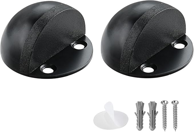 JQK Floor Door Stopper, Snowboard Hanger Storage Stainless Steel Sound by Homeimprovement