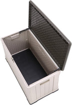 LIFETIME 60186 Heavy-Duty Outdoor Storage Deck Box, 116 Gallon, Desert Sand/Brown - Image 5