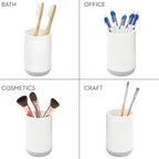 iDesign Toothbrush Holder for Normal Toothbrushes, Spin Brushes, and Toothpaste - Image 3