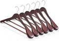 HOUSE DAY Wood Suit Hangers for Men, Wide Shoulder Wooden Hangers by HOUSEDAY