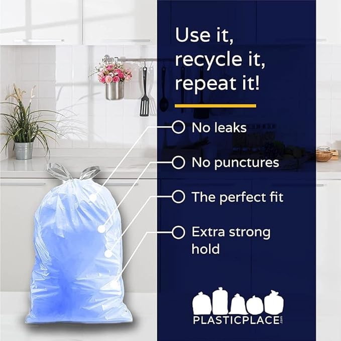 Plasticplace Custom Fit Trash Bags, Compatible - Image 5