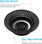 Bathtub Drain Hair Catcher, Shower Hair Drain Catcher Upgraded Protector - Image 3