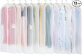 12 Pack Garment Bags for Hanging Clothes by Carbrea