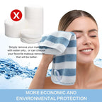 SINLAND Microfiber Facial Cloths Fast Drying Washcloth 12inch x 12inch - Image 6