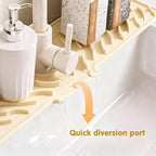 24" x 5.9" Silicone Faucet Mat for Kitchen Sink – Quick‑Drying Stone Splash - Image 6