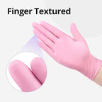 Nitrile Exam Gloves, 4 Mil, Cherry Blossom, Food Safe Gloves Disposable Latex - Image 5