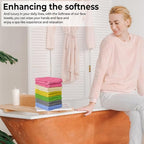 100% Cotton Washcloth Set – Soft, Absorbent Face Towels - Image 5