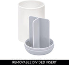 iDesign Toothbrush Holder for Normal Toothbrushes, Spin Brushes, and Toothpaste - Image 4