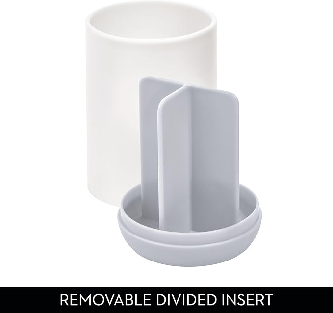 iDesign Toothbrush Holder for Normal Toothbrushes, Spin Brushes, and Toothpaste - Image 4