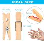 1.35 Inch Mini ClothesPins for Photo【100 Pcs】 - Image 4