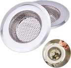 4.5 Inch Diameter Rim Heavy Duty Stainless Steel Kitchen Sink Basket Strainer - Image 6