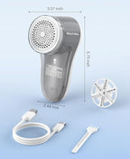 BEAUTURAL Fabric Shaver, Rechargeable Lint Remover - Image 7