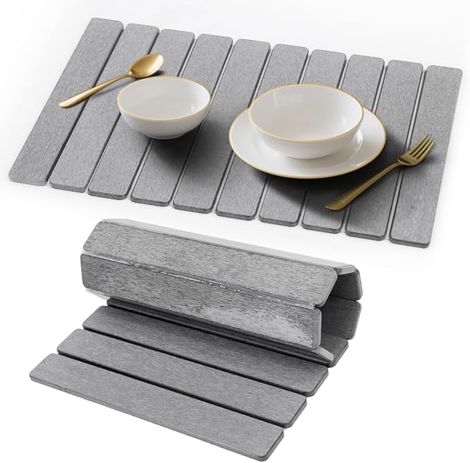 Stone Dish Drying Mat for Kitchen Counter by Unknown