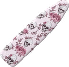 Ironing Board Covers Skull Pink Rose Stretchy Iron Board Cover and Pad by Tomeusey