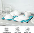 senya Super Absorbent Dish Drying Mat, Microfiber Fast-Drying Dish Mat - Image 7