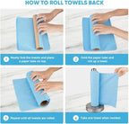 AIDEA Microfiber Cleaning Cloth Roll, Washable Shop Rags, Microfiber Towels - Image 7