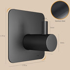 6 Pcs Adhesive Wall Hooks for Hanging - Image 2