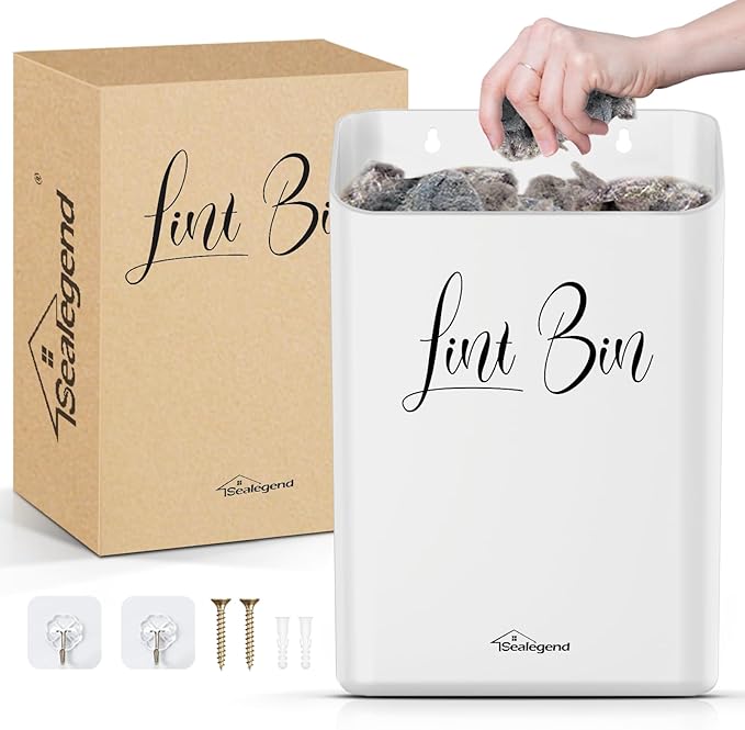 Sealegend Magnetic Lint Bin Lint Trash Can by Sealegend