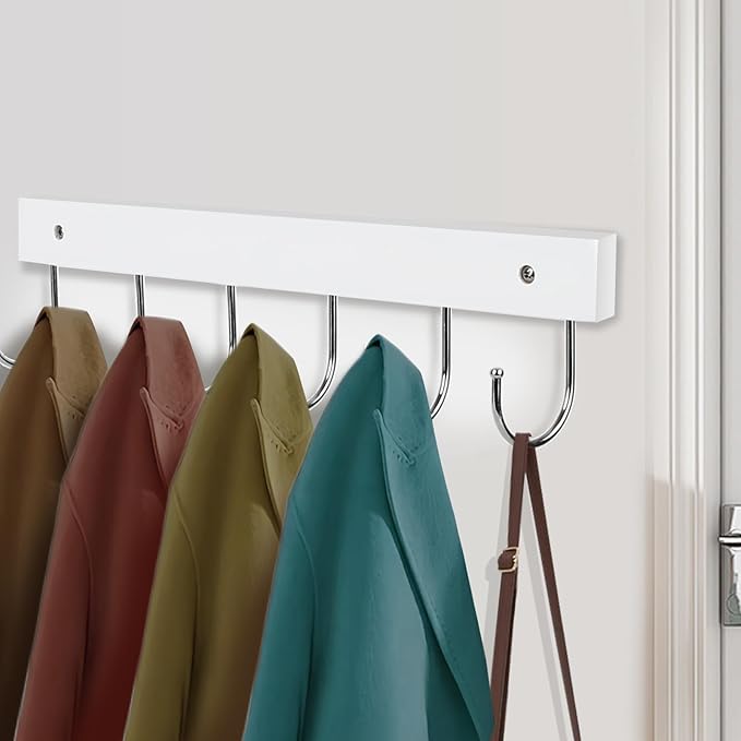 2 Pack Coat Rack Wall Mount - Image 4