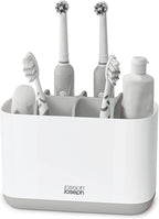 EasyStore™ Large Light Gray Toothbrush Holder by JosephJoseph