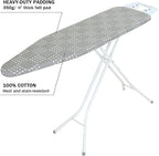 Ironing Board Cover and Pad Standard Size 15 x 54, 3 Pairs of Hook and Loop - Image 3