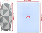 Oedema Mini Ironing Board 10.2" Portable Folding Ironing Board Cloth Cover - Image 4
