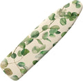 Green Leaves Easy Installation 15x54 Ironing Board Cover and Pad and Elastic by Hinthetall