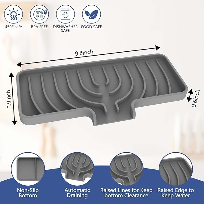 Silicone Sponge Holder for Kitchen Sink - Image 4