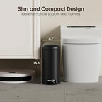CEROELDA Small Bathroom Trash Can - Image 3