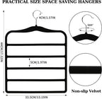 Closet Organizers and Storage, 3 Pack Velvet Pants-Hangers-Space-Saving - Image 5
