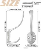 10 Pack Coat Hooks Wall Mounted - Image 5