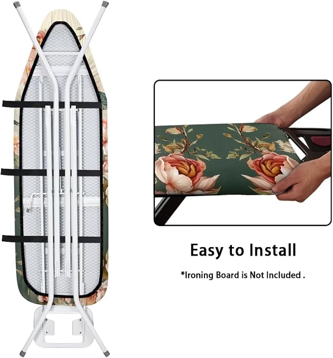 Hummingbird Floral Ironing Board Cover - Image 5