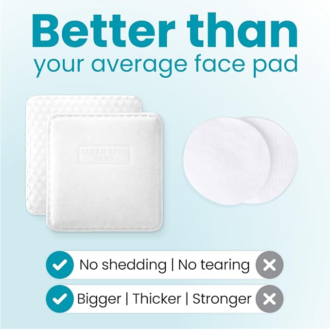 Clean Skin Club Clean² Blemish Control Face Pads – Extra Large Dual-Sided Face - Image 6