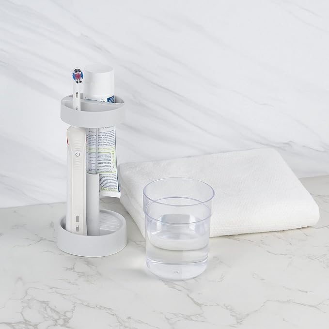 Covered Toothbrush Holder with Cup - Image 7