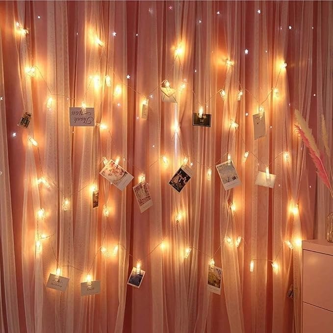 20pcs Photo Clip, 2.5cm Mini Clothes Pegs, Plastic Clothespins - Image 7