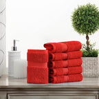 Superior Solid Egyptian Cotton Face Towel Set - Image 2